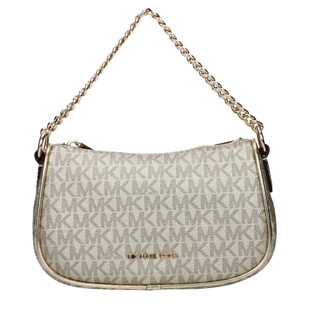 Gold Fabric Handbag