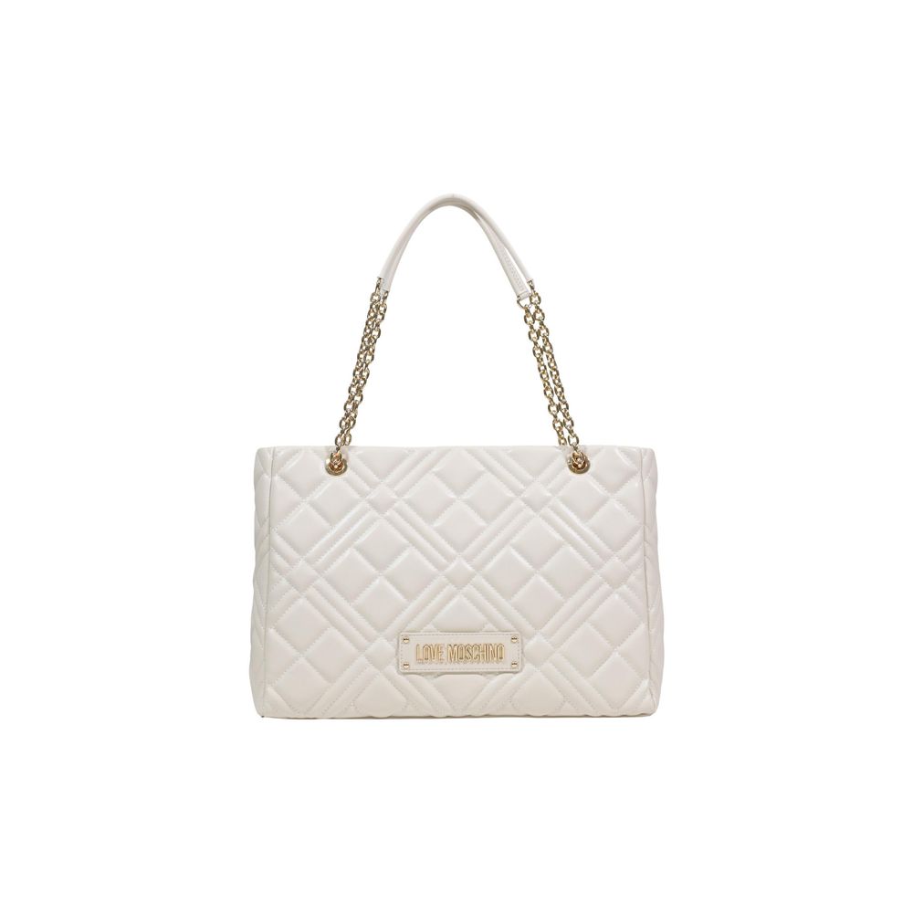 Large Quilted Polyurethane Handbag