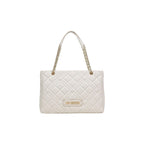 Large Quilted Polyurethane Handbag