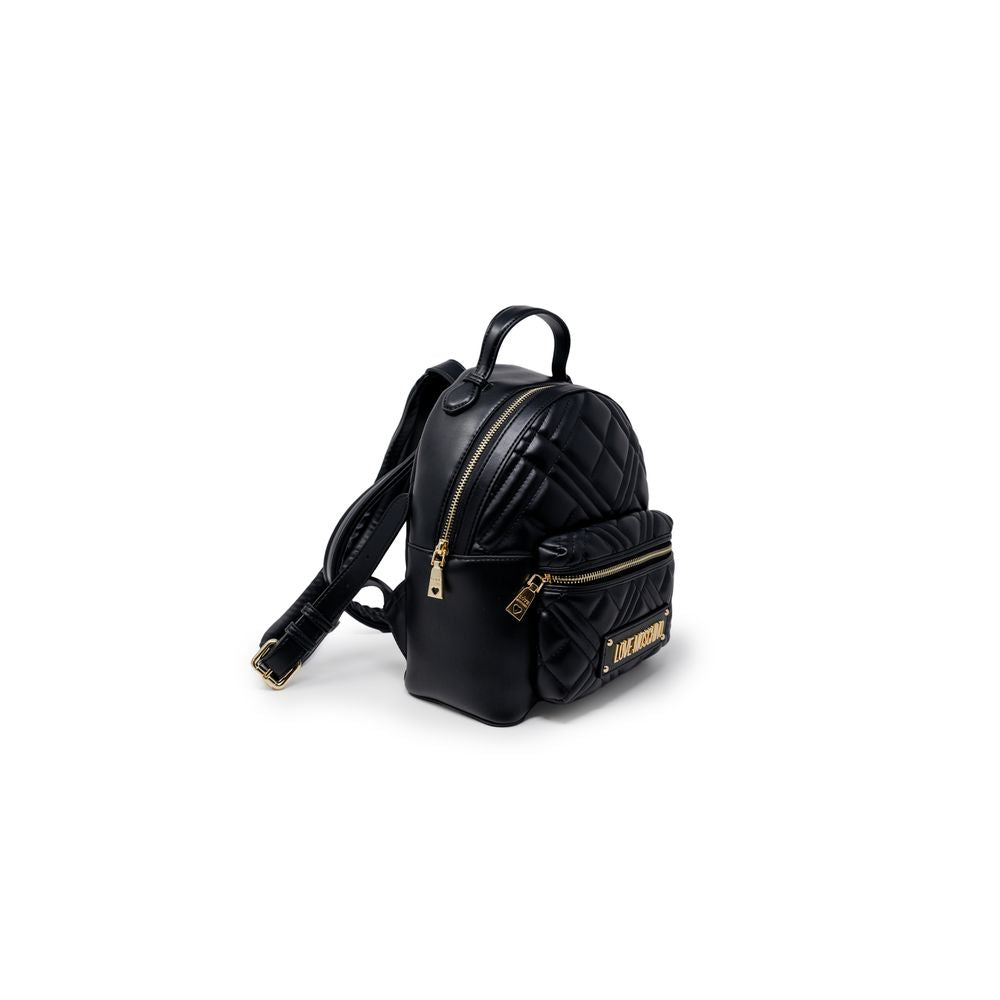 Quilted Polyurethane Backpack