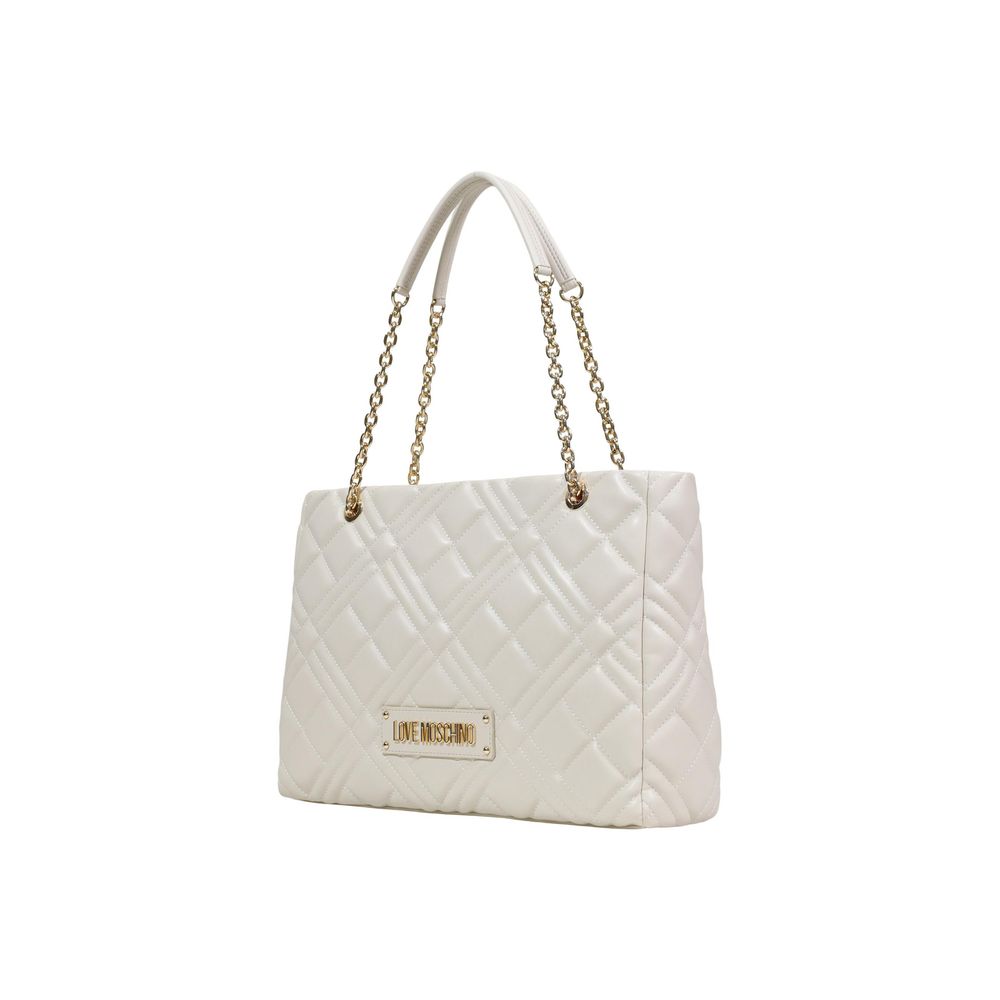 Large Quilted Polyurethane Handbag