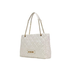 Large Quilted Polyurethane Handbag