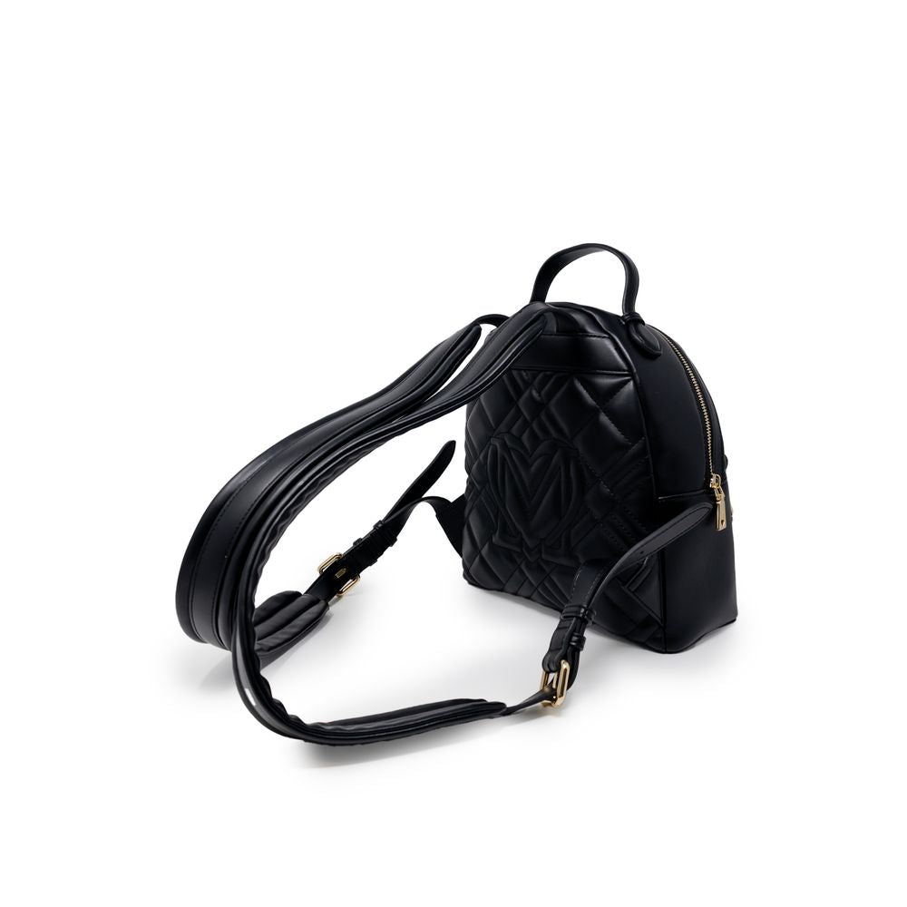 Quilted Polyurethane Backpack