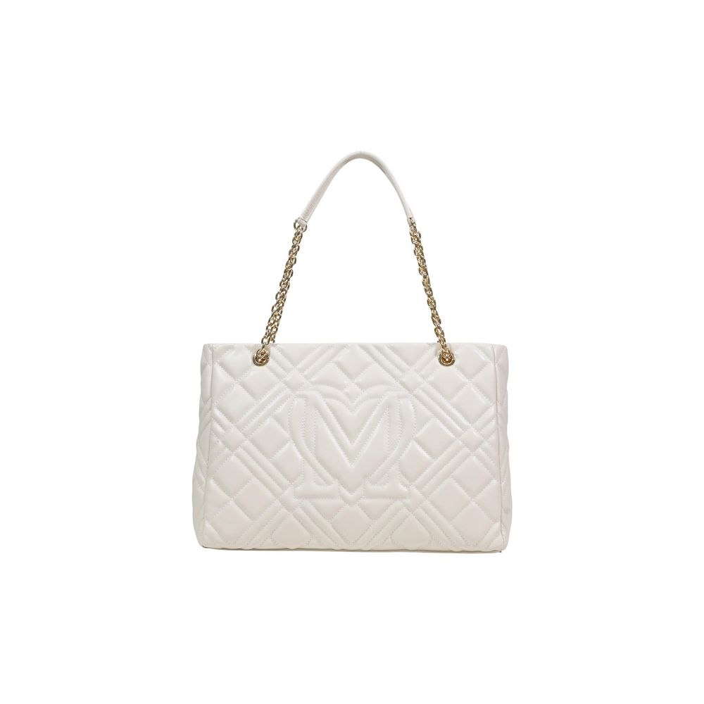 Large Quilted Polyurethane Handbag