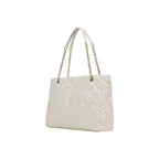 Large Quilted Polyurethane Handbag