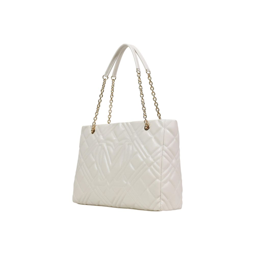 Large Quilted Polyurethane Handbag