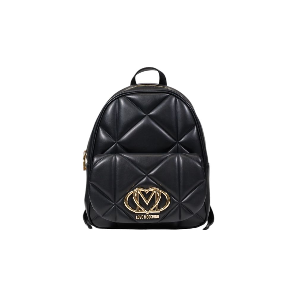 Quilted Polyurethane Backpack
