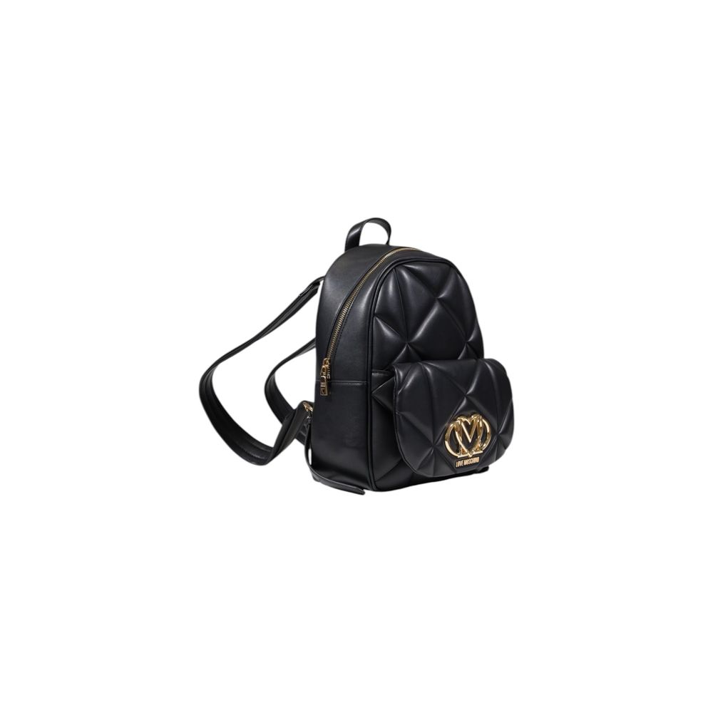 Quilted Polyurethane Backpack