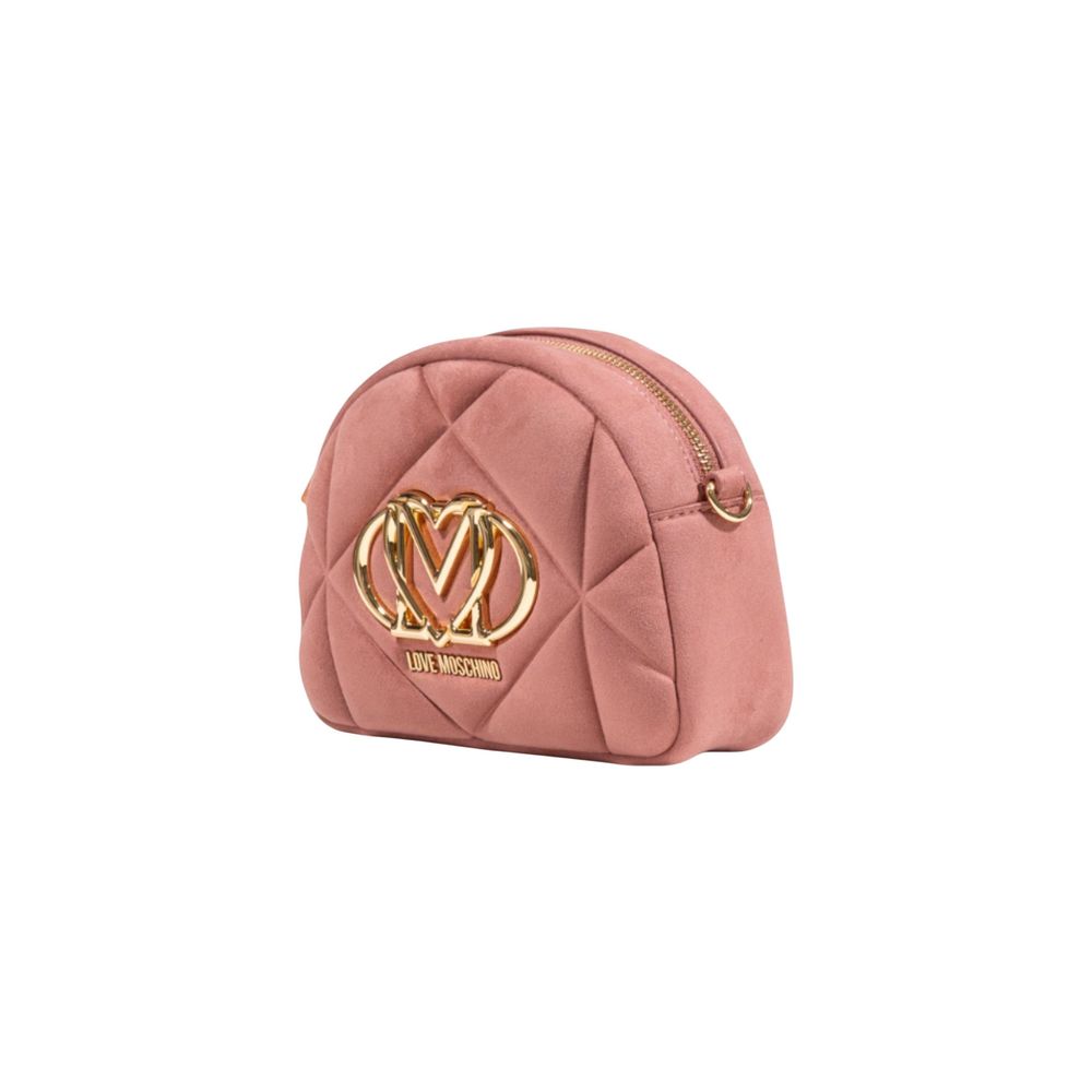 Small Suede Leather Quilted Handbag
