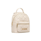 Quilted Polyurethane Backpack