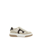 Multicolor Calf Leather Platform Sneakers
