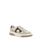 Multicolor Calf Leather Platform Sneakers