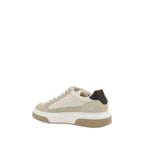 Multicolor Calf Leather Platform Sneakers