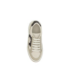 Multicolor Calf Leather Platform Sneakers