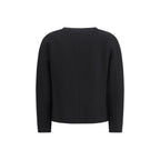 Black Triacetate Full-Length Jacket