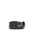 Gancini Calf Leather Regular Belt