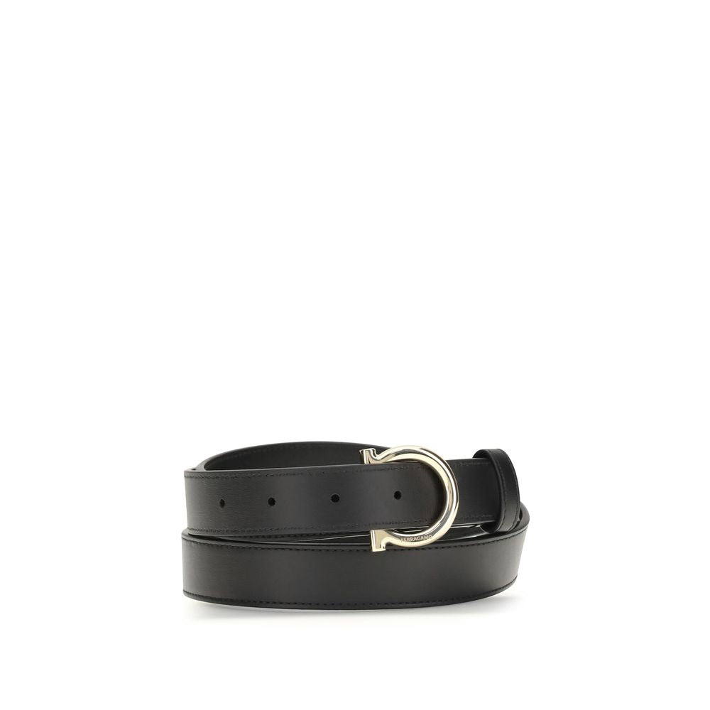 Gancini Calf Leather Regular Belt