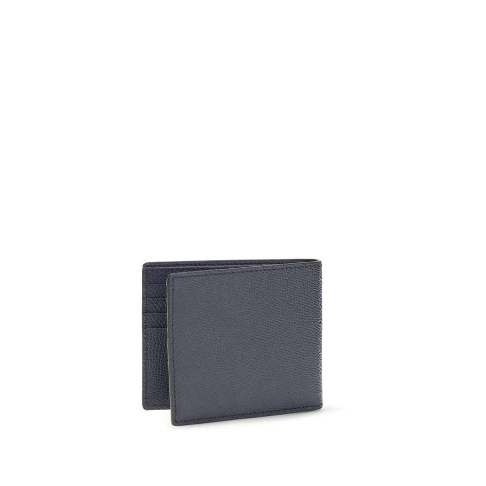 Grained Calf Leather VLogo Signature Wallet