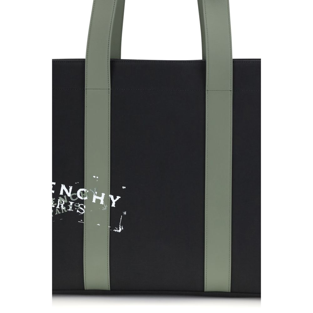 Black Cotton Tote Bag
