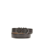Reversible Gancini Calfskin Belt
