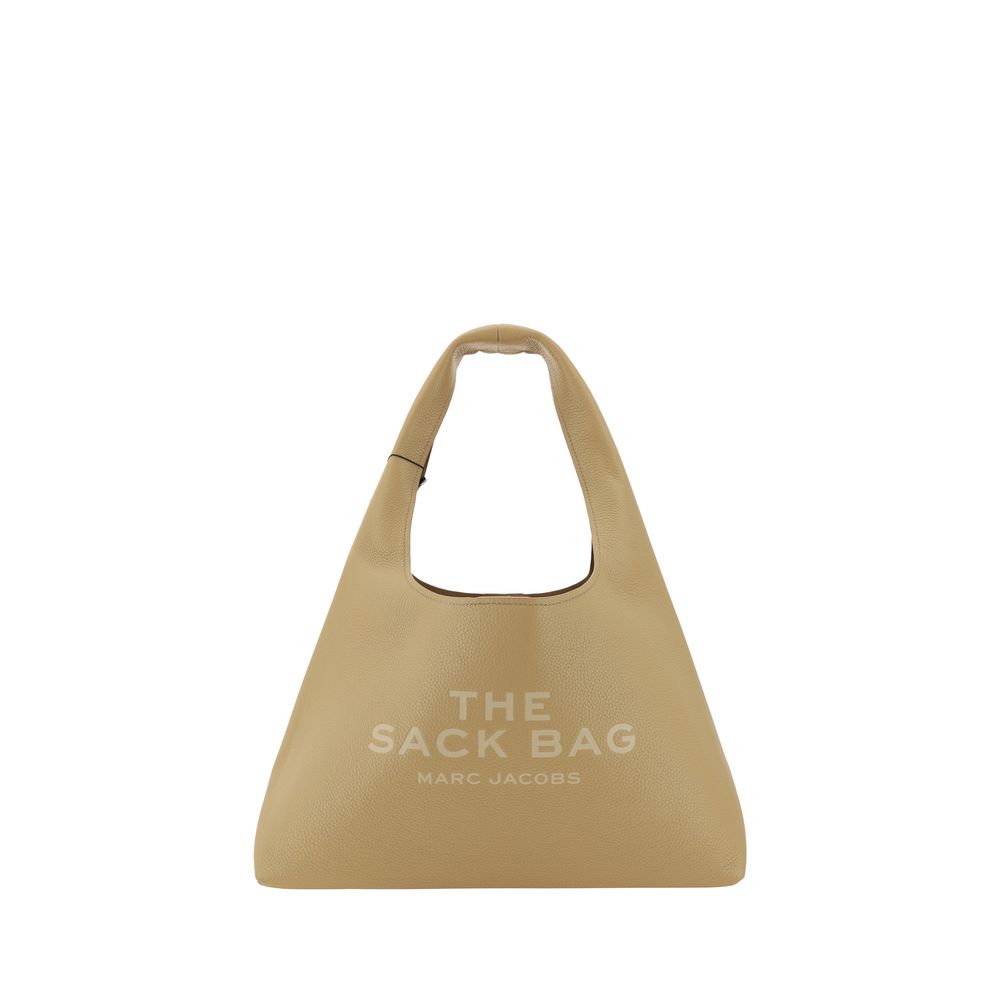 Beige Calf Leather Shoulder Bag