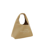 Beige Calf Leather Shoulder Bag