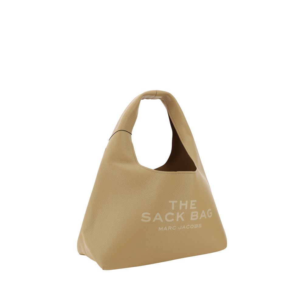 Beige Calf Leather Shoulder Bag