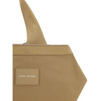 Beige Calf Leather Shoulder Bag