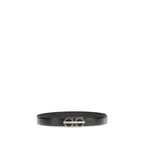 Reversible Gancini Calf Leather Belt