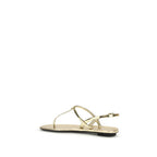 Patent Leather Flip-Flop Sandals