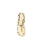 Patent Leather Flip-Flop Sandals