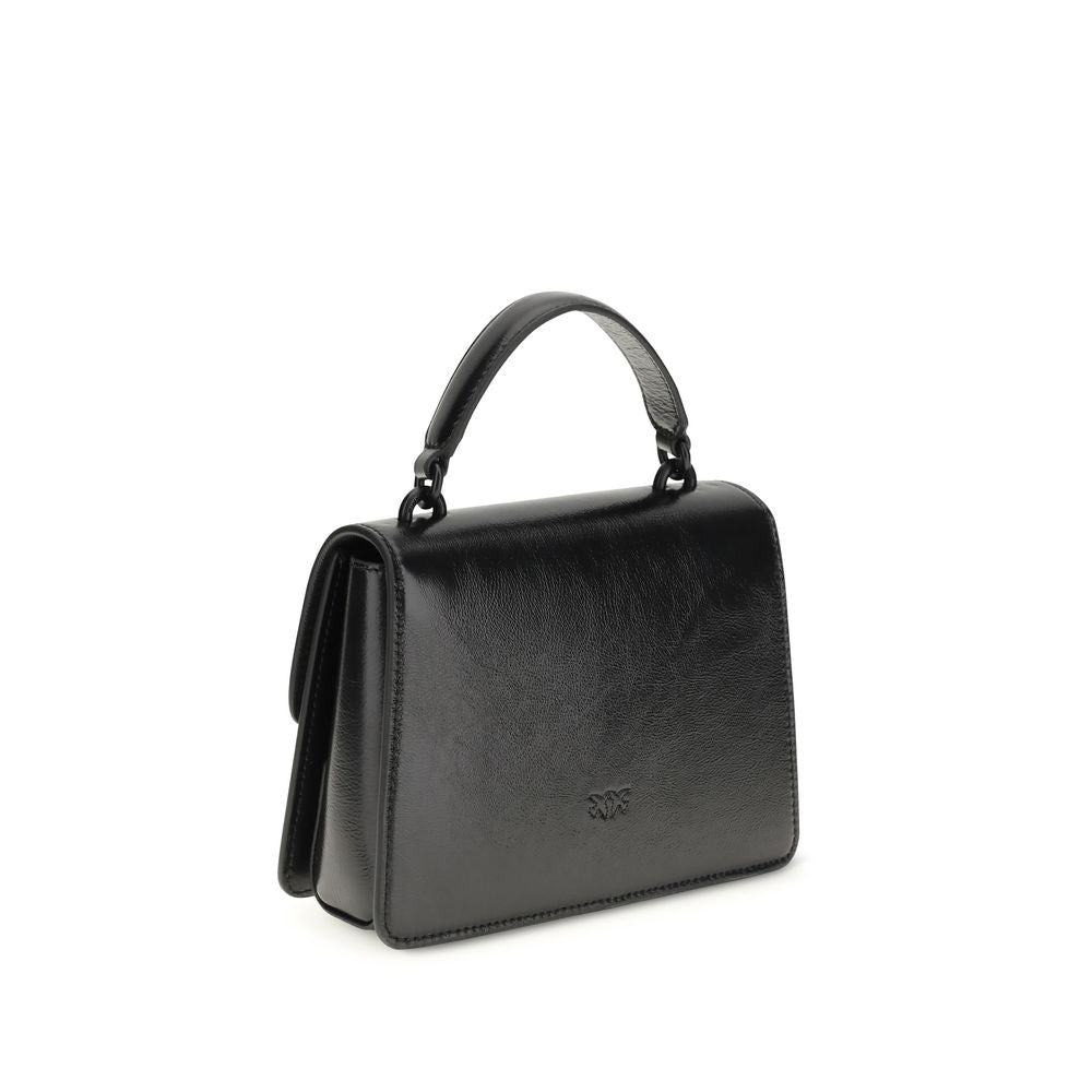 Love One Top Mini Handbag In Shiny Goatskin