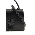 Love One Top Mini Handbag In Shiny Goatskin