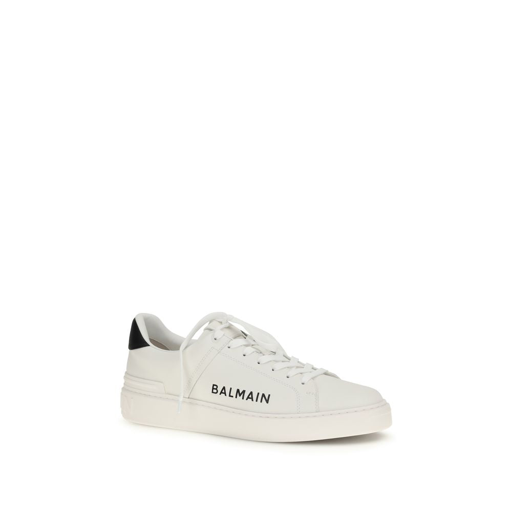 B-Court Low Top Calfskin Sneakers
