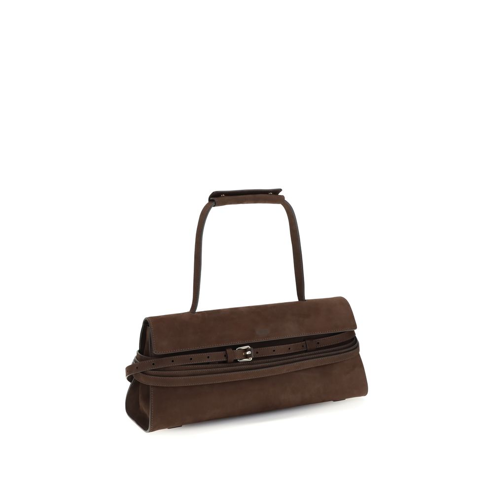 Medium Tie Me Calfskin Shoulder Bag