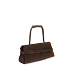 Medium Tie Me Calfskin Shoulder Bag