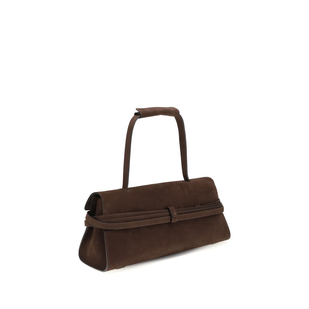 Medium Tie Me Calfskin Shoulder Bag