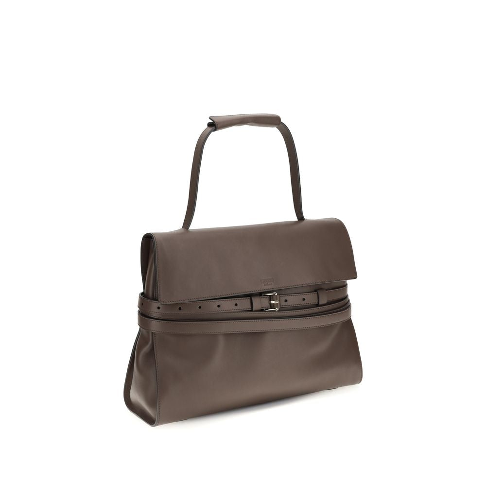 Medium Tie Me Calf Leather Handbag