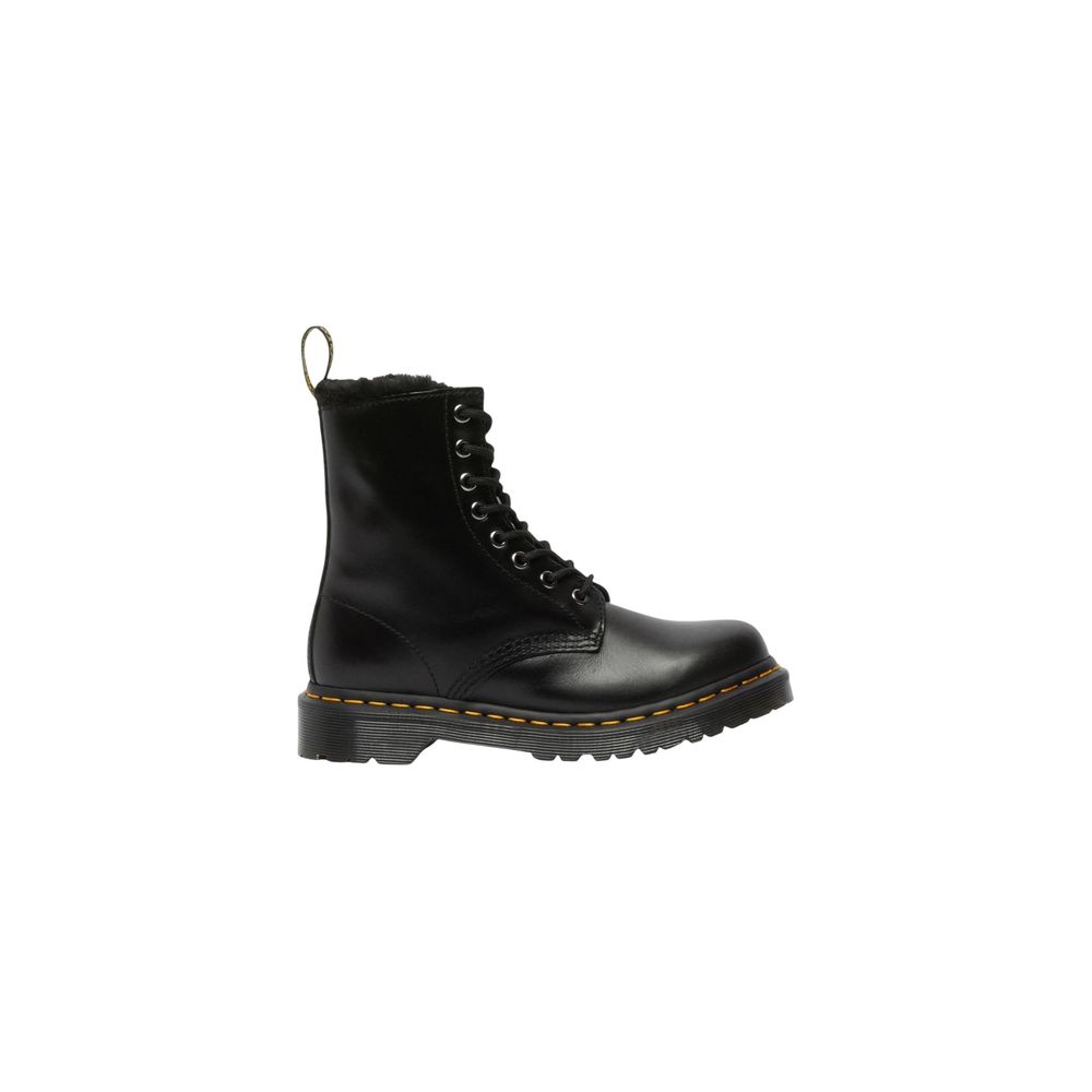 Black Leather 1460 Serena Ankle Boots