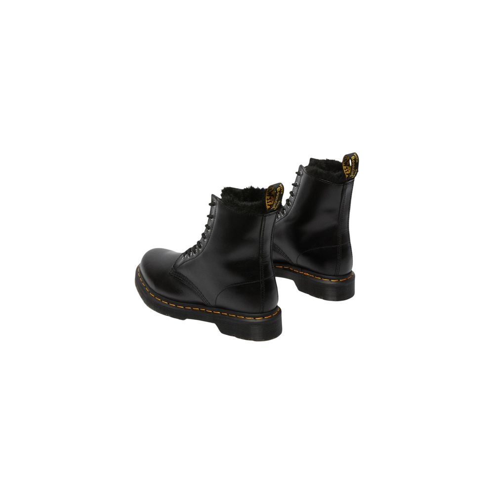Black Leather 1460 Serena Ankle Boots