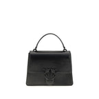 Love One Black Lambskin Handbag
