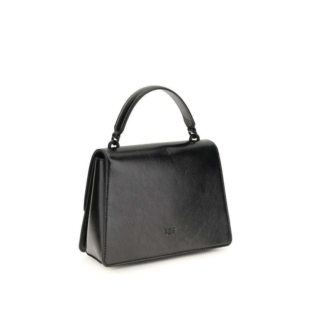 Love One Black Lambskin Handbag