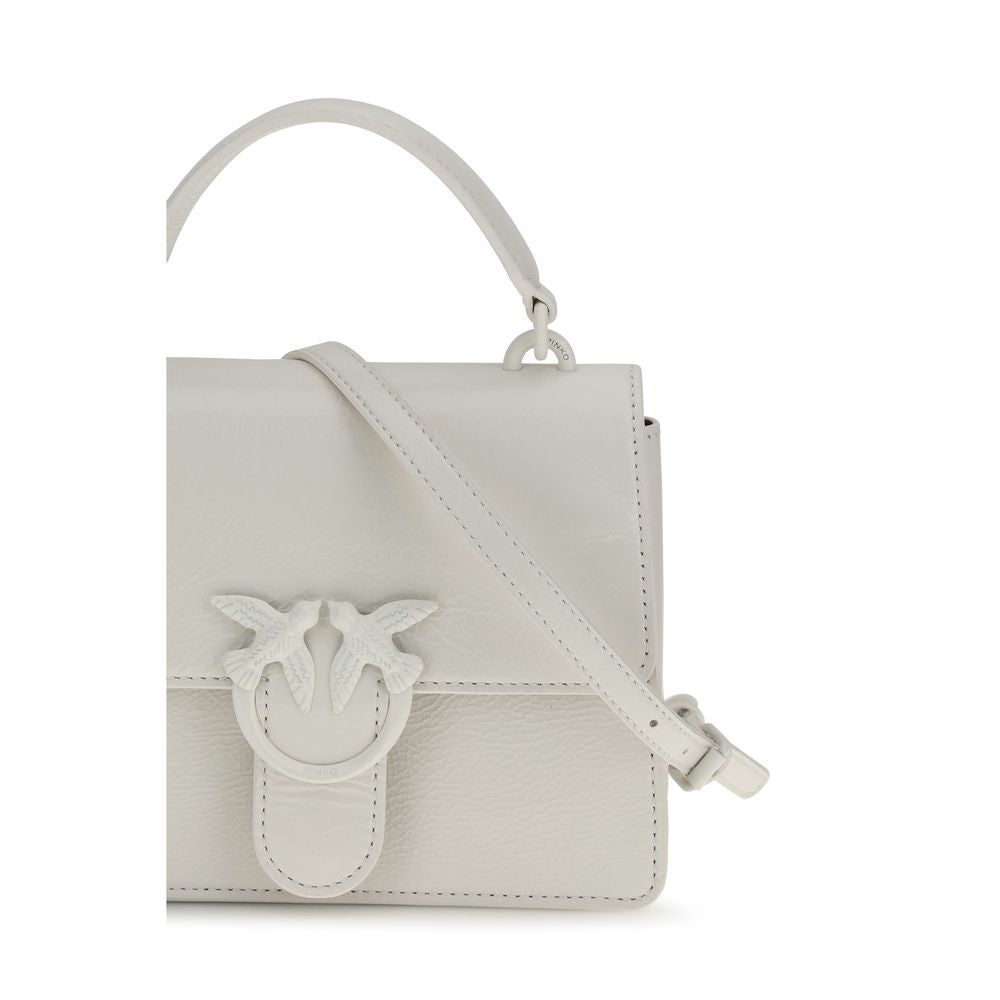 Mini Love One Top Handbag In Shiny Goatskin