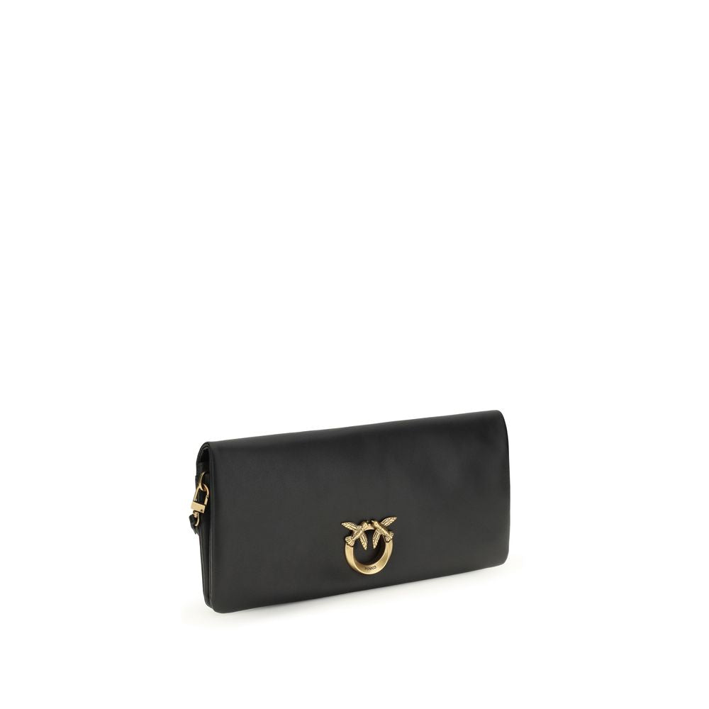 Medium Love Clutch Bag In Padded Calf Leather