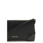 Black Calf Leather Murphy Shoulder Bag