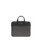 Monogram Work Bag In Hammered Calfskin