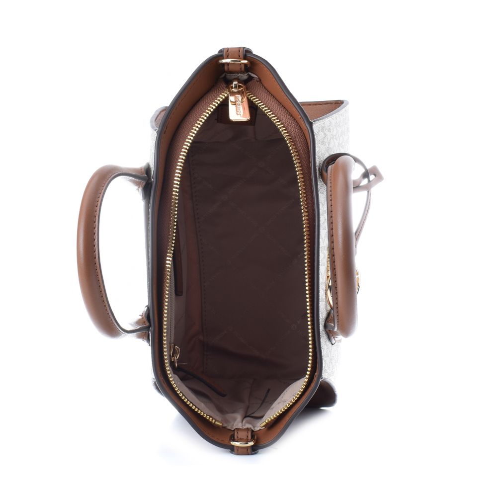 Beige Canvas Avril Handbag