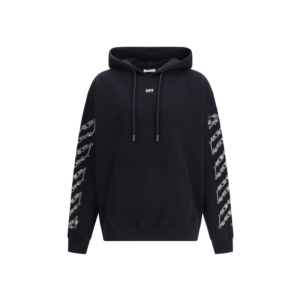 Chain Araldic Arrow Skate Cotton Hoodie