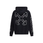Chain Araldic Arrow Skate Cotton Hoodie
