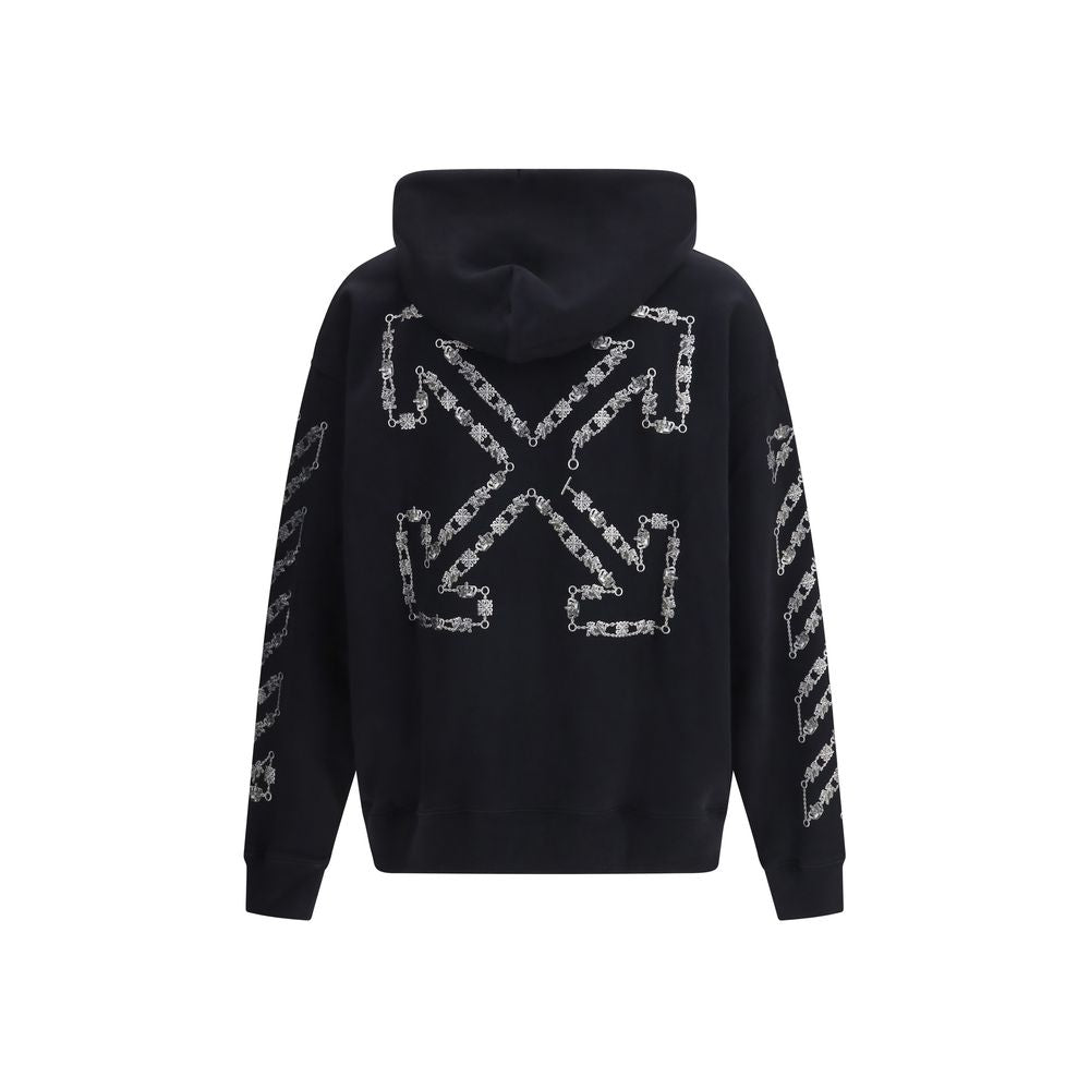 Chain Araldic Arrow Skate Cotton Hoodie